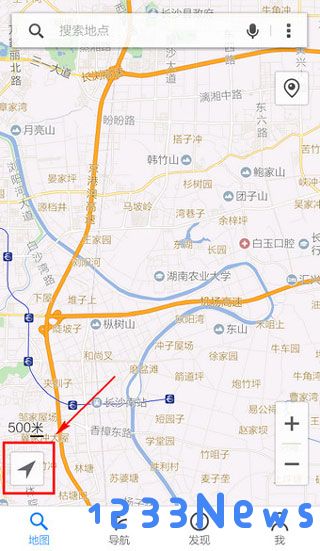 腾讯地图打开定位的方法