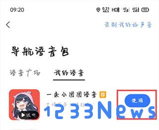 高德车机版小团团语音包安装教程