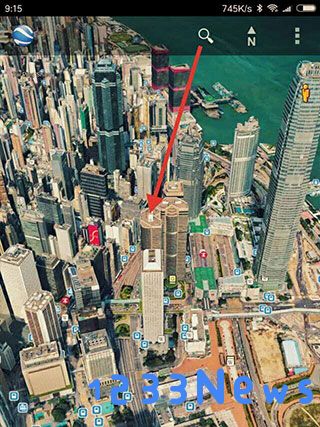 google earth怎么看街景教程
