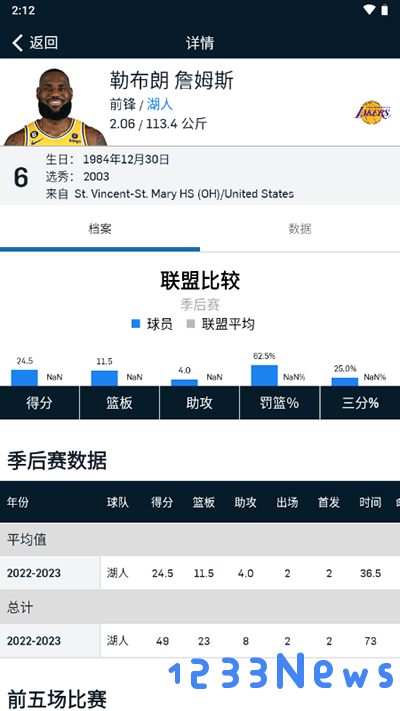 nbaapp查看各球队的数据教程
