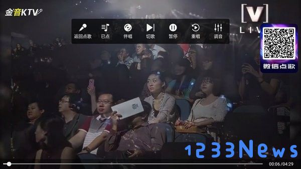 金音ktv全屏播放