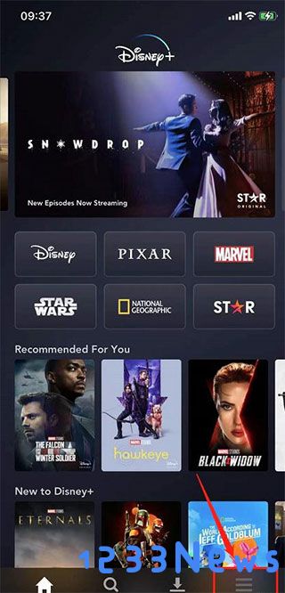 Disney+app官方版怎么改中文